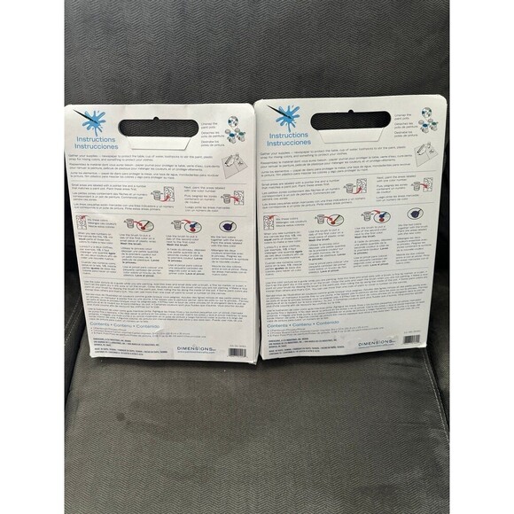 Dimensions paint works 2 sets paint by number - Picture 4 of 7